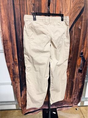 Hollister Y2K Low-Rise Super Baggy Beige Pants Size L Long